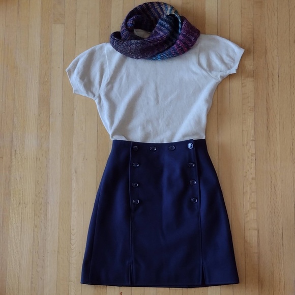 YMC (You Must Create) Melton Wool Skirt - Picture 1 of 6